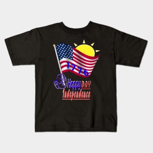 Independence Day in the United States Fourt of july Kids T-Shirt